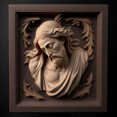 3D model st jesus (STL)